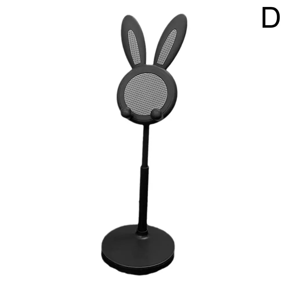 Hot The Cute Rabbit Mobile Phone Stand Desktop Holder Can Lift and Adjust the desktop Bracket For iPhone IPad Samsung Smartphone