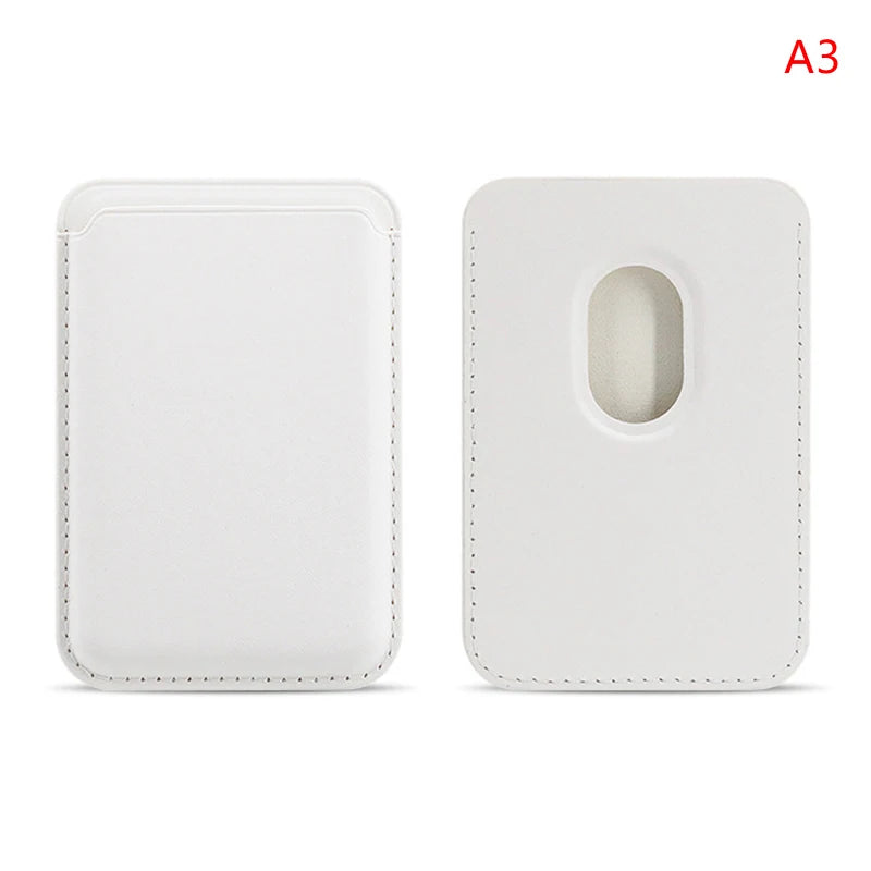 For Apple Magsafe Magnetic Card Holder Case For iPhone 14 13 12 11 Pro Max Mini X XS XR 8 Plus Phone Leather Wallet Bag Cover