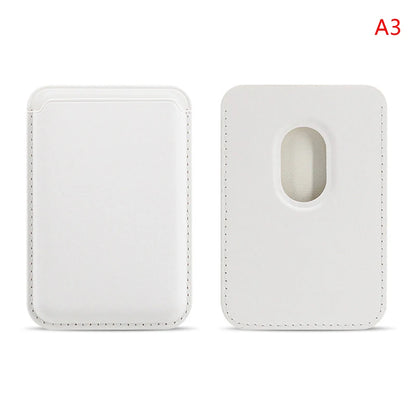 For Apple Magsafe Magnetic Card Holder Case For iPhone 14 13 12 11 Pro Max Mini X XS XR 8 Plus Phone Leather Wallet Bag Cover