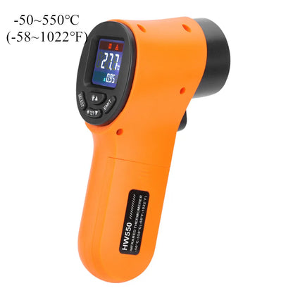 Digital Infrared Thermometer -50~600℃ GM320/GM320S/HW600/HW550 LCD Display Contactless Thermometer Pyrometer IR Laser Point