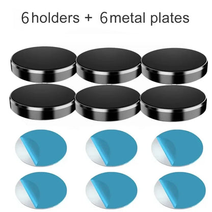 Magnetic Car Phone Holder Universal Car Phone Stand for iPhone Xiaomi Huawei Samsung Dashboard Wall Mounted Car Magnet Sticker