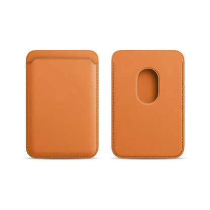 For Apple Magsafe Magnetic Card Holder Case For iPhone 14 13 12 11 Pro Max Mini X XS XR 8 Plus Phone Leather Wallet Bag Cover