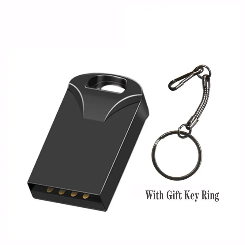 Waterproof Super Mini usb flash drive pen Drive 32GB metal usb 3.0 flash usb stick pendrive 64GB for cle usb 128 gb