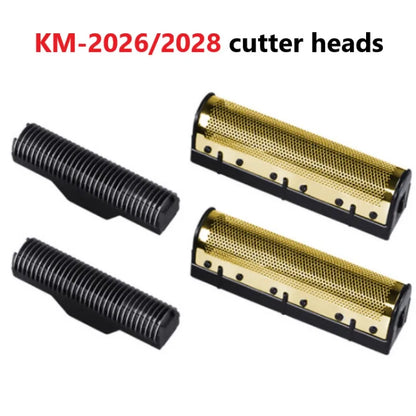 Kemei Original Electric Shavers Blades Golden Foil Knife Net and Cutter Head Suitable for KM-2026 KM-2028 Floating Razor