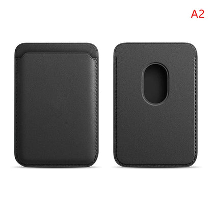 For Apple Magsafe Magnetic Card Holder Case For iPhone 14 13 12 11 Pro Max Mini X XS XR 8 Plus Phone Leather Wallet Bag Cover