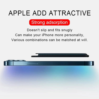 Leather Wallet Case For iPhone 15 Pro Max Magsafe Wallet Leather Compatible For iPhone 14 13 12 Card Holder with MagSafe Magnet