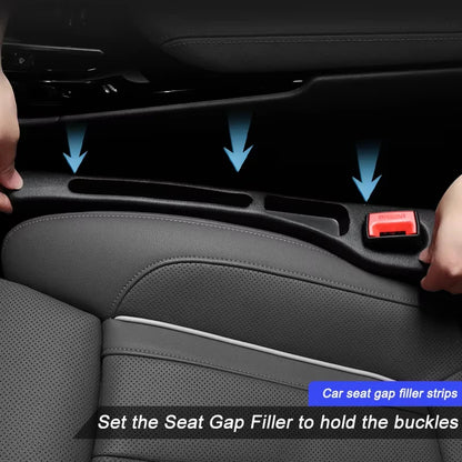 Automotive seat gap filling side seam plug strips, leak-proof strips, automotive interior products, seat storage filling strips