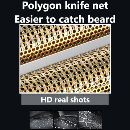 Kemei Original Electric Shavers Blades Golden Foil Knife Net and Cutter Head Suitable for KM-2026 KM-2028 Floating Razor