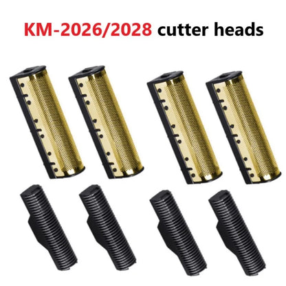 Kemei Original Electric Shavers Blades Golden Foil Knife Net and Cutter Head Suitable for KM-2026 KM-2028 Floating Razor