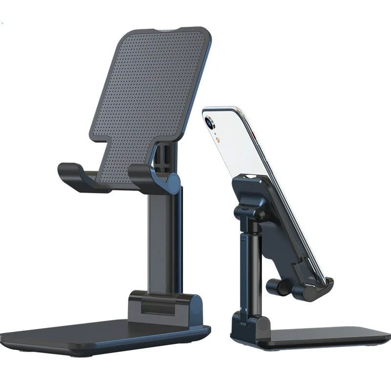 Foldable ABS Desktop Mobile Phone Stand For iPad iPhone 16 15 Smartphone Support Tablet Desk Cell Phone Portable Holder Bracket