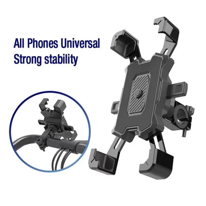 360° Rotation Bicycle Handlebar Mobile Phone Holder Stand Bike RIide GPS Cellphone Bracket For iPhone Samsung Xiaomi Phone Mount